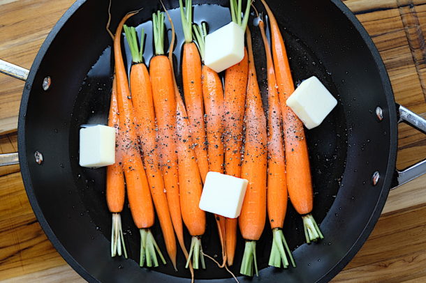 Glazed carrots