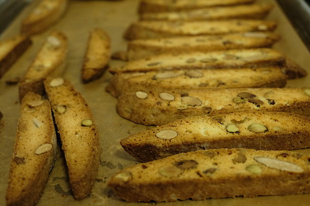 Almond and Pistachio Biscotti