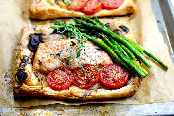 salmon en croute