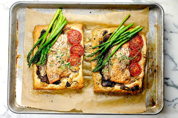 Salmon en croute