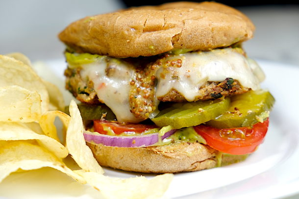 Guacamole Turkey Burger