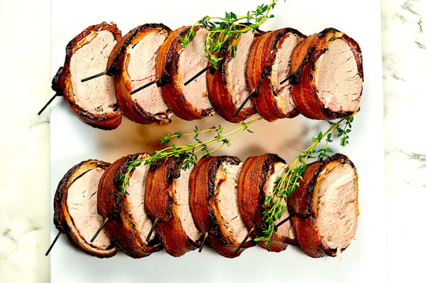 Bacon Wrapped Pork Tenderloin