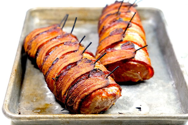 Bacon Wrapped Pork Tenderloin