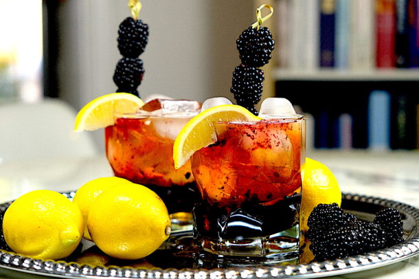 Blackberry Bourbon Smash