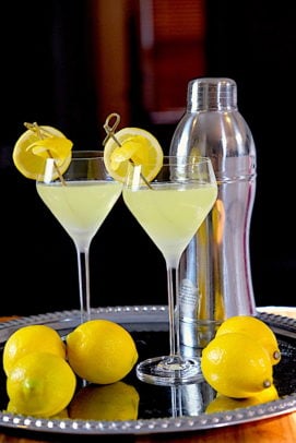 Limoncello Martini