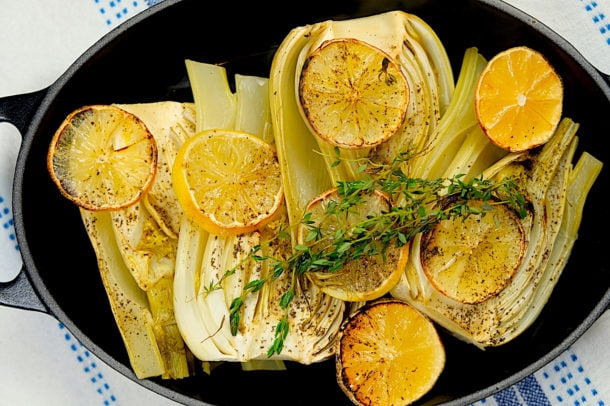 Lemon Braised Fennel