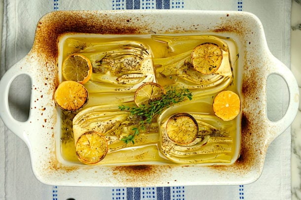 Lemon Braised Fennel