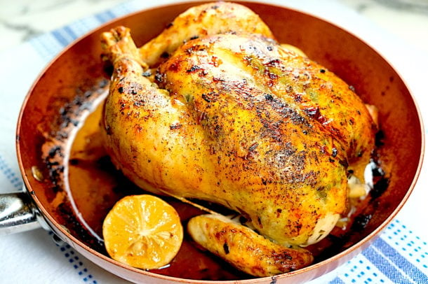 Easy Herb Roasted Chicken