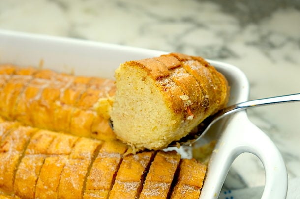 Orange Snickerdoodle Bread Pudding