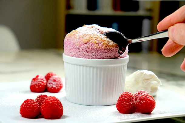 Raspberry Souffle