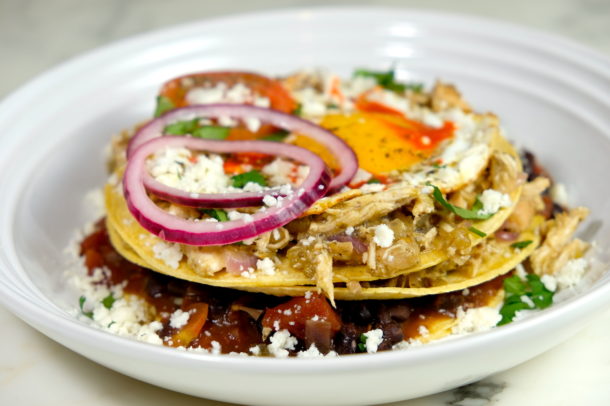 Stacked Breakfast Enchiladas