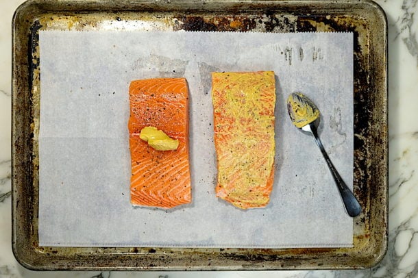 Dijon Panko Crusted Salmon