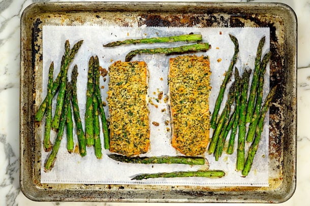 Dijon Panko Crusted Salmon