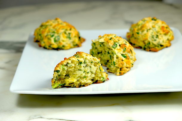 Cheddar Herb Buttermilk Drop Biscuits