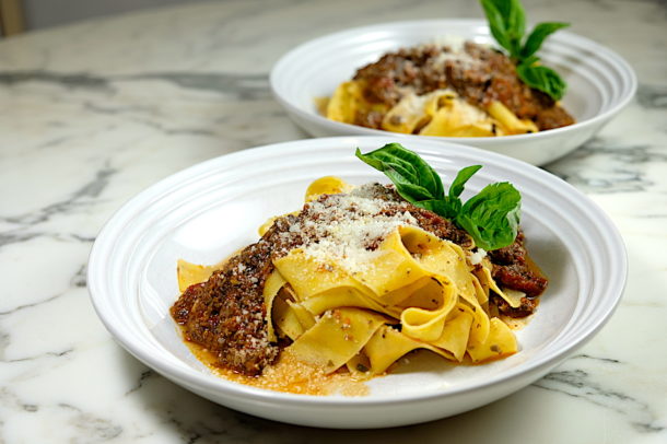 Mushroom Bolognese Sauce