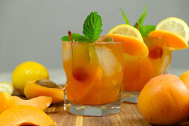 Apricot Bourbon Smash