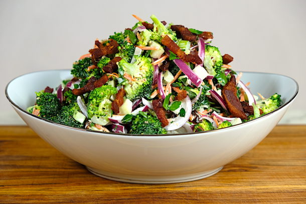 Crispy Bacon Broccoli Salad