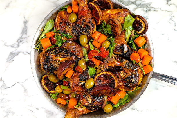 Grilled Moroccan Chicken