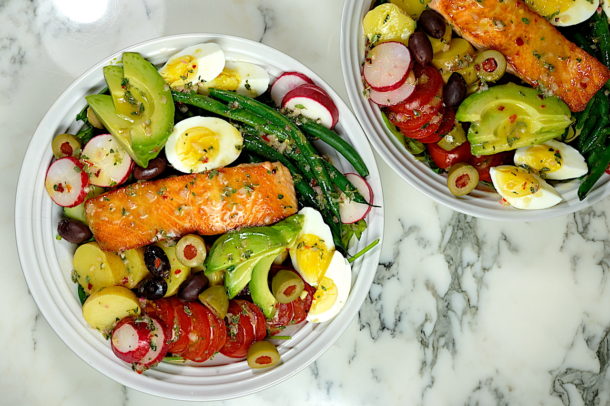 Salmon Niçoise Salad