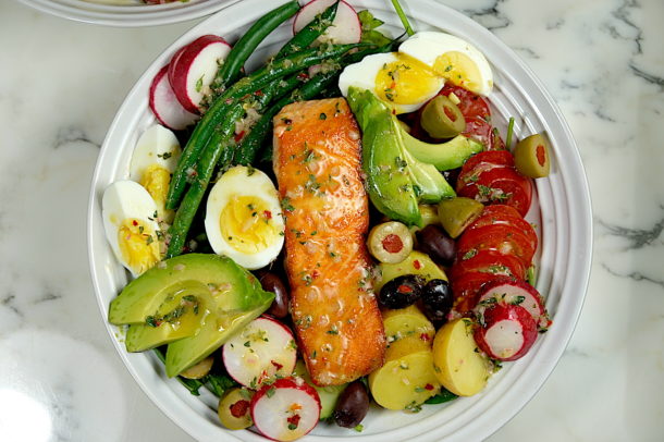 Salmon Niçoise Salad