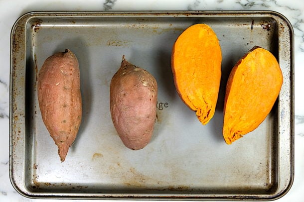 Twice Baked Sweet Potato