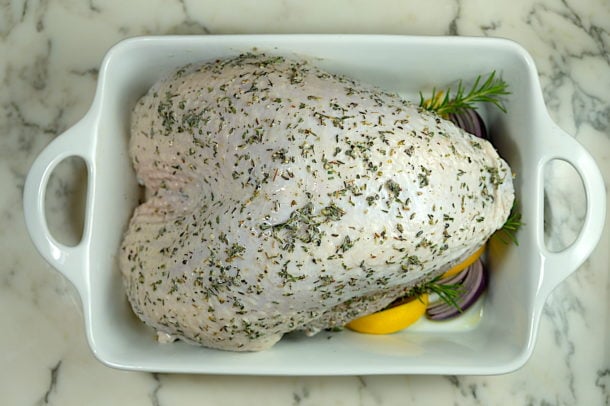 herb Buttermilk marinated Turkey Breast