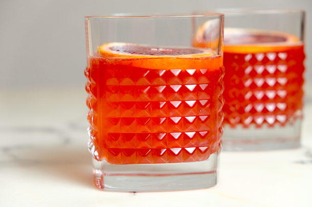 Blood Orange Old Fashioned