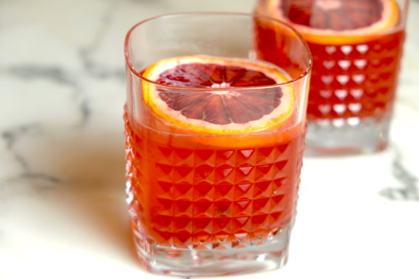 Blood Orange Old Fashioned