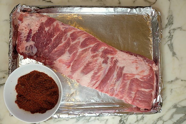 Baby Back Ribs in the Oven