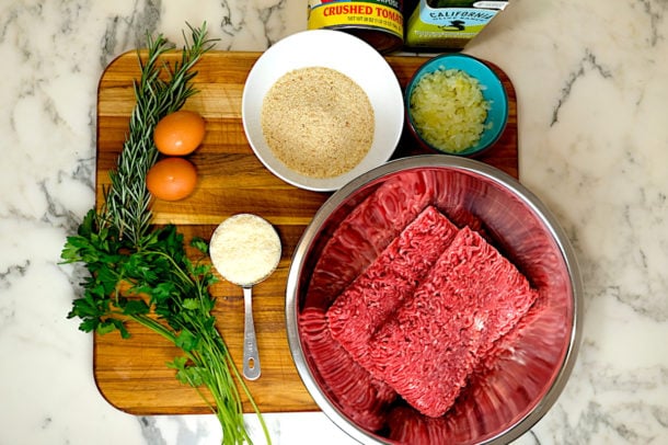 Italian Meatloaf Parmesan