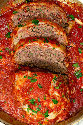 Italian Meatloaf Parmesan