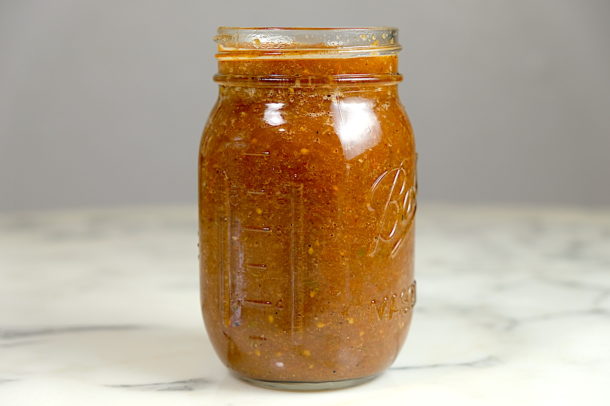 recipe for Roasted Restaurant Style Salsa