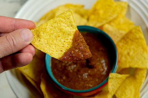 Roasted Restaurant Style Salsa