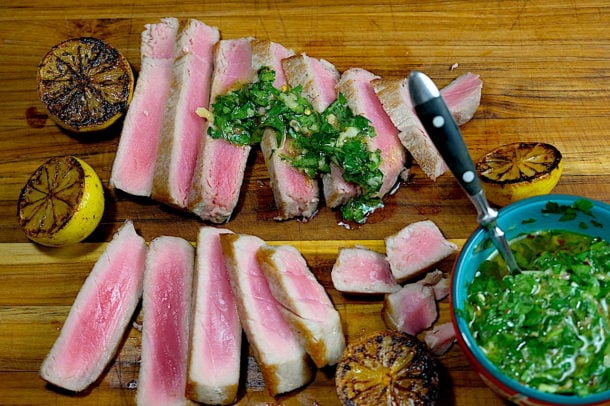 Seared Tuna Steaks