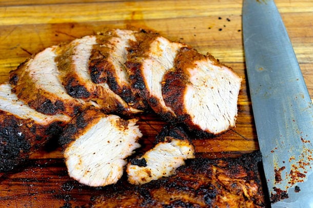 Chili Rubbed Pork Tenderloin