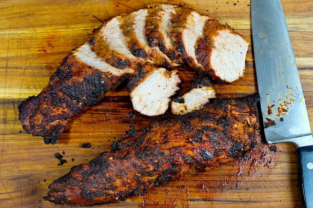 Chili Rubbed Pork Tenderloin