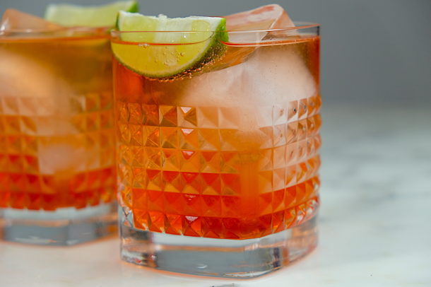 Pink Tequila Spritzer