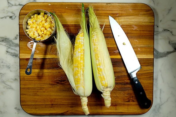 Corn Chowder Ingredietns
