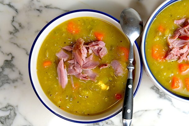 Split Pea Soup with Smoked Turkey