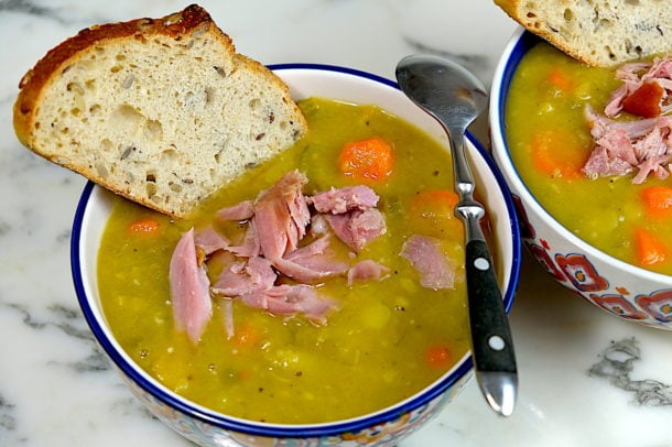 Split Pea Soup with Smoked Turkey