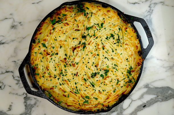 Chicken Thigh Sheperds Pie