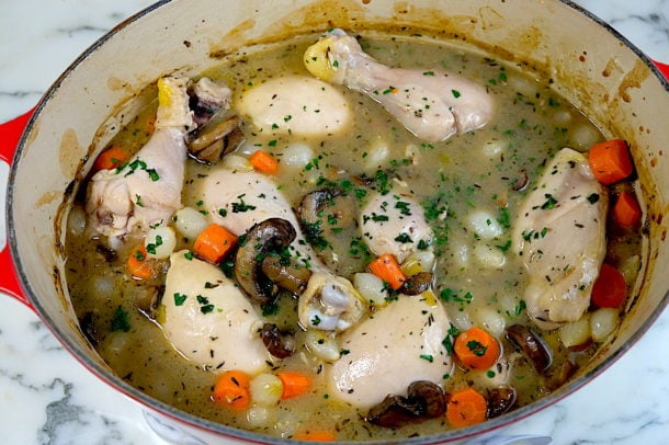 Coq au Vin Blanc