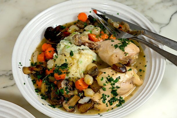 Coq au Vin Blanc