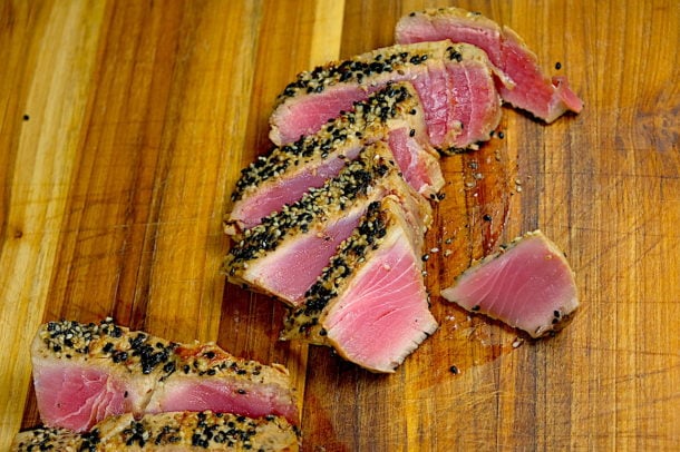 Ginger Sesame Tuna Steak