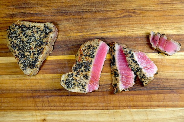 Ginger Sesame Tuna Steak