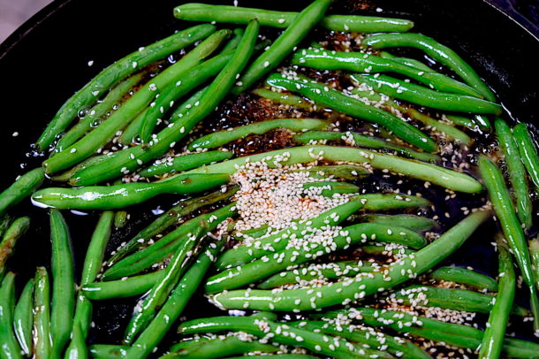 Teriyaki Green Beans