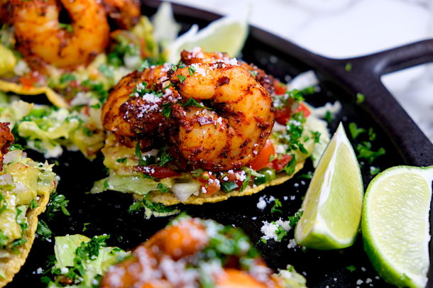 Shrimp Tostada